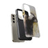 Badger on a Yellow Background - Impact Resistant Phone Case
